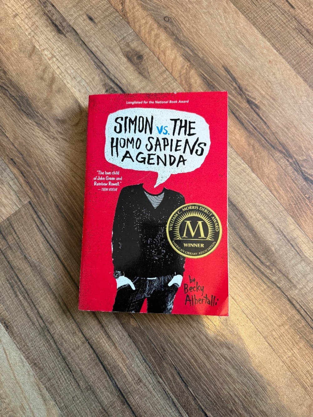 Simon vs. The Homo Sapiens Agency by Becky Albertalli
